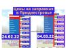 С 4 марта новые цены на топливо в Приднестровье цены на топливо