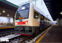 Новый железнодорожный маршрут Киев — Унгень — Букурешть Норд Поезд. фото: www.facebook.com/Ukrzaliznytsia/