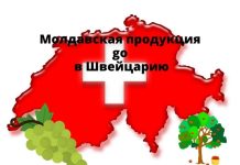Швейцария готова открыть свой рынок для молдавской продукции Молдавская продукция go в Швейцарию