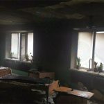 пожар в Попенках