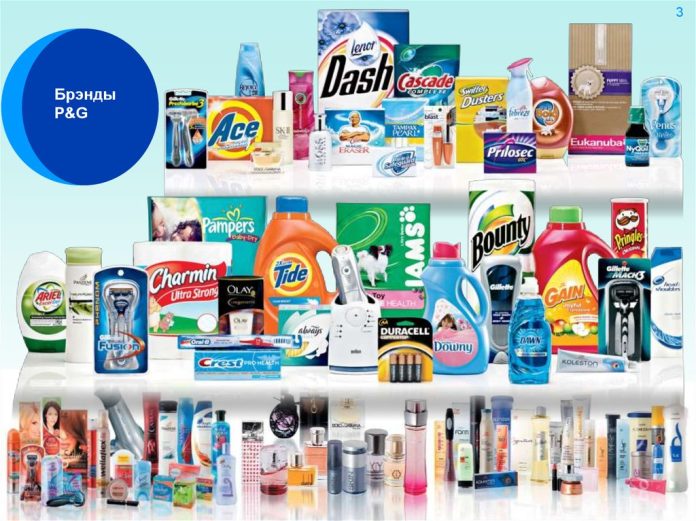 Procter & Gamble продукция