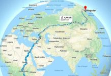 Самый длинный пеший маршрут в мире длительностью больше года Самый длинный маршрут. Графика twitter.com_popmechanica