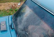 Два брата в селе Красненькое поссорились: пострадал автомобиль автомобильное стекло