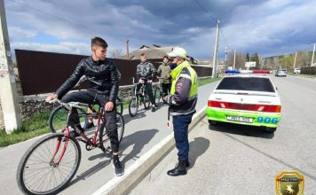 ГАИ проводит профилактическую операцию среди велосипедистов, водителей мопедов и мотоциклов профоперация гаи. Фото прессцентр МВД ПМР
