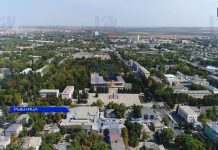 Пазл. Собери картинку площади в Рыбнице Рыбница. Площадь