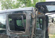 В селе Кицканы легковую машину отбросило в столб Кицканы, Audi столб, легковые, машины