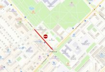 1 июня в Рыбнице временно ограничат движение вдоль площади Победы проезд запрещен, ограничат движение