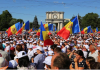В Кишинёве прошли протесты, а выпускников лишили концерта Кишинёве площадь концерт протесты