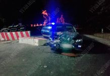 В Приднестровье пьяный водитель врезался в блокпост Водитель, блок-пост
