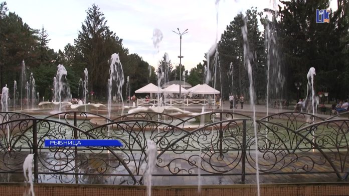 Фонтан в Рыбнице останавливается на ремонт погода, рыбничане, фонтан, временно