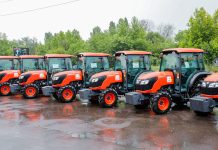 48 японских тракторов поступили в Молдову японские трактора. Фото пресцентр правительства Республики Молдова