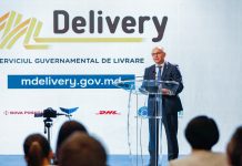 MDelivery. Государственная служба доставки запущена в Молдове MDelivery