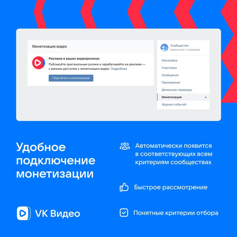 монетизация видео в вконтакте