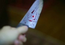 Привлекал внимание женщины с помощью ножа мужчина, ножа