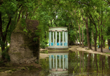 Обновлённый парк в селе Чобручи готовится к открытию Родина, обновлённый Чобручи