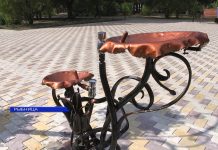 Питьевой фонтанчик установили в городском парке Рыбницы питьевой фонтанчик, в парке