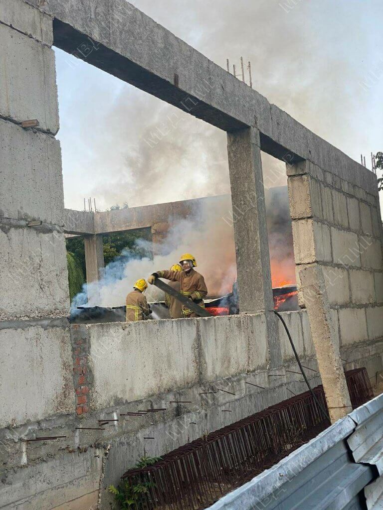 Тирасполе пожар