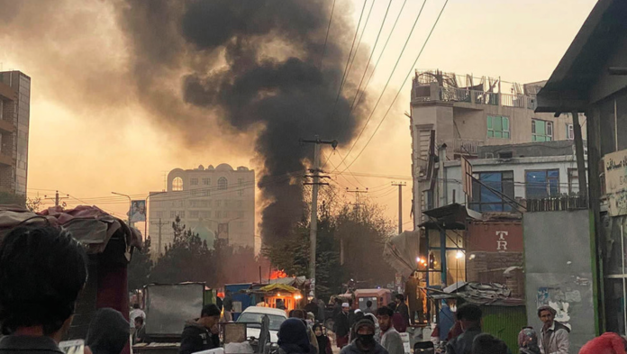 кабул Афганистана, Кабуле взрыв России посольства