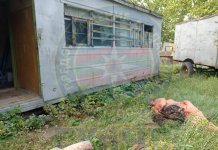 В Бендерах возник пожар из-за непотушенной сигареты Бендерах вагончик