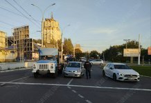 В Тирасполе виновник аварии попытался найти крайнего виновник аварии