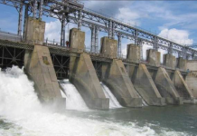 Дубоссарская ГЭС работает на полную мощность Дубоссарская ГЭС, сброс, специалисты, уровень воды