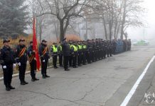 Предстоящий день милиции отметили в Рыбнице Рыбницкий ОВД