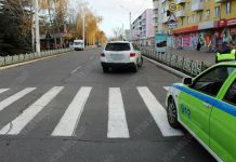 В Рыбнице Тойота сбила пешехода Сбили пешехода. Фото ГАИ ПМР