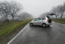 В Рыбницком районе столкнулись два автомобиля марки «Мицубиси» ДТП Рыбницкий район. Фото пресс-служба МВД ПМР