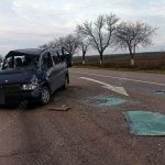 «Мерседес» съехал с проезжей части2. Фото пресс-служба ГАИ ПМР