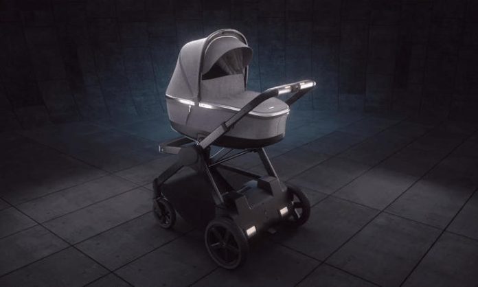 Коляска с электродвигателем. Источник изображения_ gluxkind.com