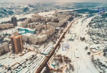 Пазл. Собери картинку зимней улицы Вальченко Пазл. Вальченко. Зима