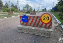 В 19-ти пунктах Приднестровья с проезжей части убрали бетонные блоки бетонные блоки, Приднестровье, проезжей части