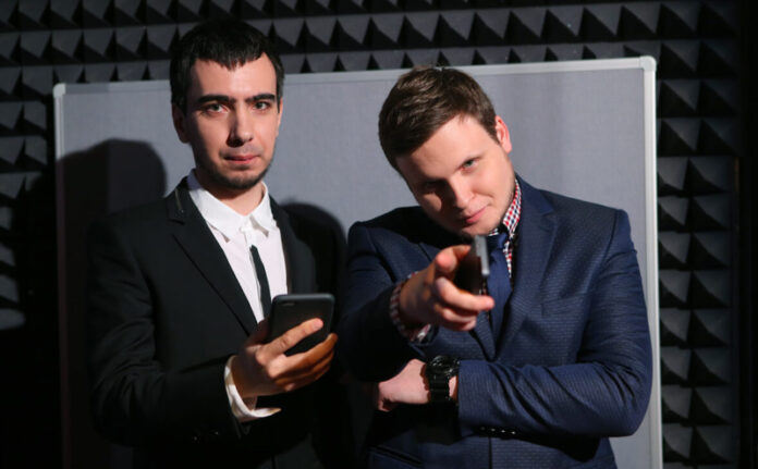 Владимир Кузнецов и Алексей Столяров (слева направо) (Фото: theprankvideo / VK) Пранкер, Вован, Лексус, YouTube