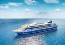 Кругосветное путешествие на 3 года кругосветное путешествие. Иллюстрация Life at Sea Cruises