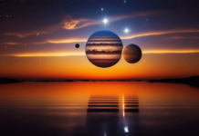 Венера и Юпитер: интересное астрономическое явление Сгенерировано нейросетью Midjourney. Фото с сайта ibt.com