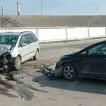 Тройное ДТП. Фото пресс-центр ГАИ ПМР