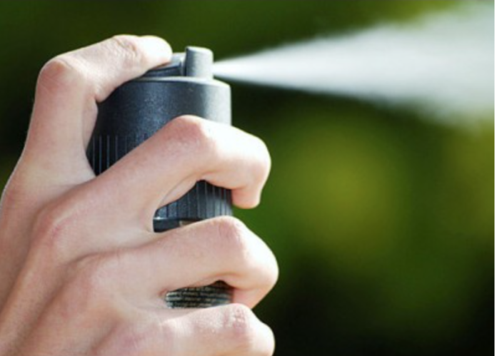 баллончик ученики, газовая атака