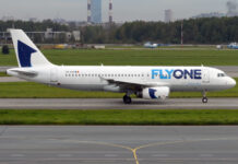 Fly One переводит самолеты из Молдовы в Румынию Fly_One,_ER-AXO,_Airbus_A320-231