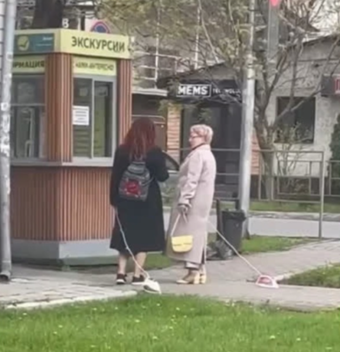 утюгами