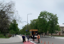 Велодорожки в Бендерах теперь хорошо видны Бендеры