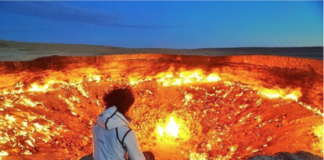 Туркменистан лишится «Врат ада» кратер