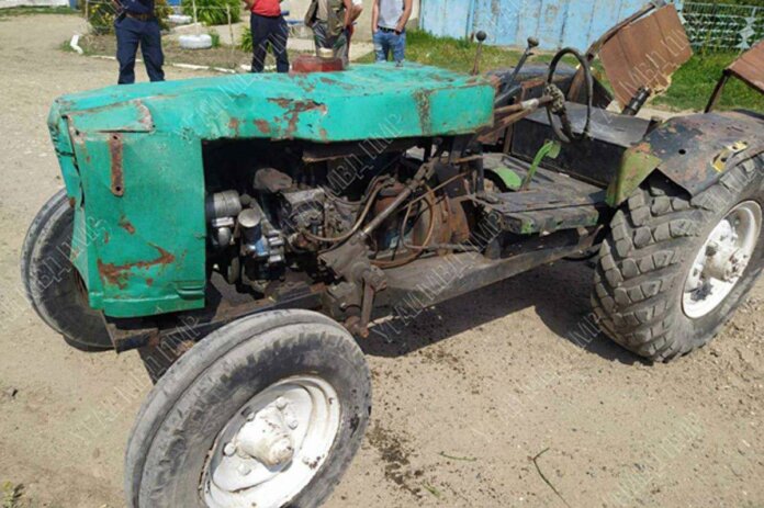 трактор тракторе, водителя