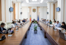 Новые решения, принятые Комиссией по чрезвычайным ситуациям Молдовы Фото пресс-центр Правительства Республики Молдова