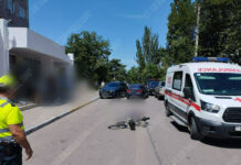 Велосипедиста сбили на смерть сбили велосипедиста. Фото пресс центр МВД ПМР