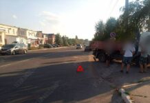 ДТП с участием мотоциклиста ДТП, мотоциклист. Фото УГАИ МВД ПМР