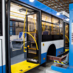 Электробус. Фото Пресс-центр Правительства Республики Молдова