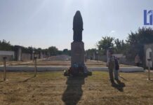 В Дубоссарах почтили память жертв массового расстрела в сентябре 1941 года Мемориал, Дубоссары, митинг, реквием