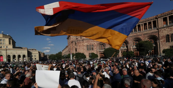 Нагорный Карабах, Армения, Азербайджан, конфликт, протесты