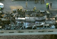 Авария в США: столкнулись 158 автомобилей авария, Луизиана, автомобили, США, туман