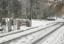 Непогода в Приднестровье: в некоторых населённых пунктах отключился свет снегопад, снег, электроэнергия, гололедица, непогода